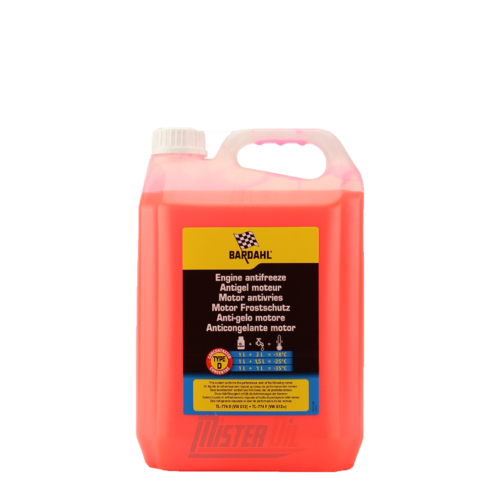 Bardahl Anti Freeze Pink Type D G12 G12+ Concentrate (7113R) 