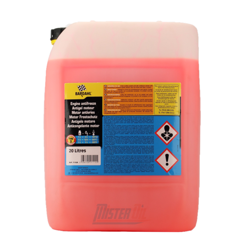 Bardahl Anti Freeze Pink Type D G12 G12+ Concentrated (7115R)