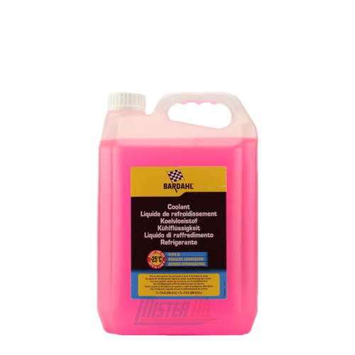 Bardahl Coolant Pink Type D -25°C G12 G12+ Ready For Use (8313)