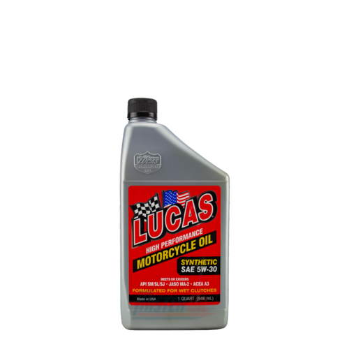 Lucas Oil Synthetic Motorcycle Oil (10706)