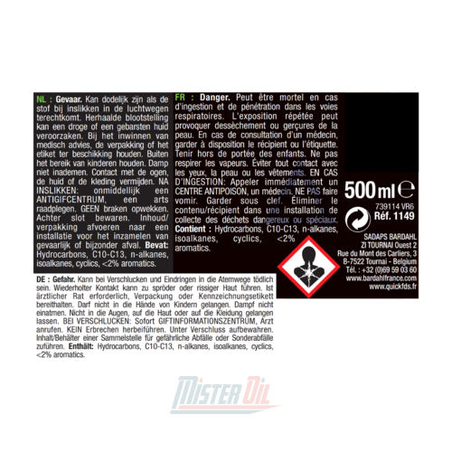 Bardahl Top Oil Gasoline Treatment (1149) - 3