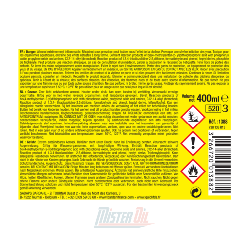 Bardahl Multifunctional Penetrating Oil (1388) - 4