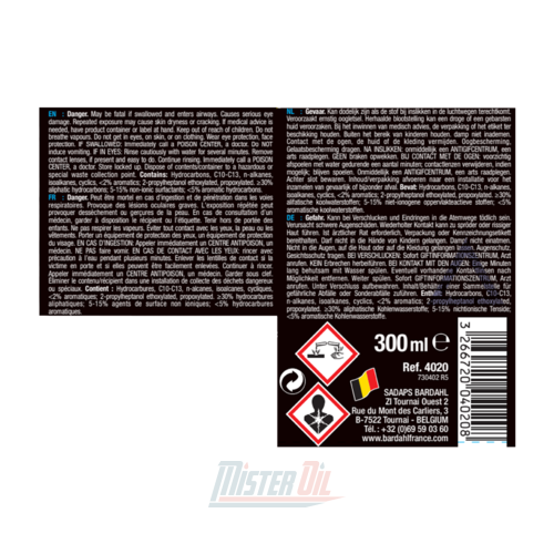Bardahl Radiator Oil Remover (1100) - 4