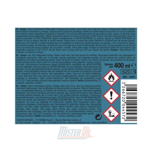 Bardahl Silicone Lubricant (4457) - 4