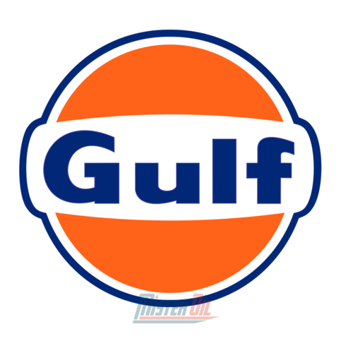 Gulf Autocollant 30 x 30cm - 1