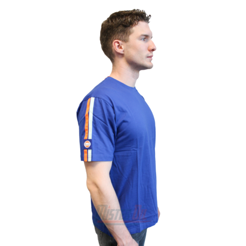 Gulf Tshirt Blue Logo Arm L - 3