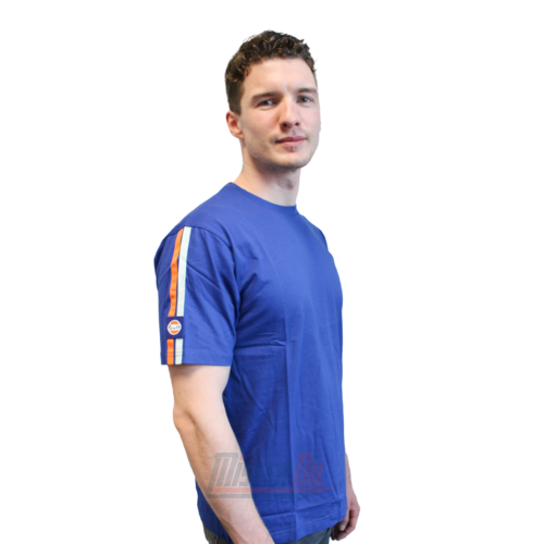 Gulf Tshirt Blue Logo Arm M - 2