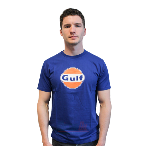 Gulf Tshirt Blue Logo Chest XL - 1
