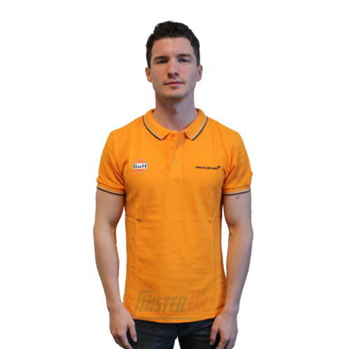 Gulf x McLaren Polo Orange XXL - 1