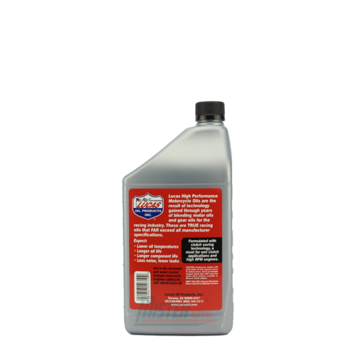 Lucas Oil Semi-Synthetic Motorcycle Oil (40710) - 2