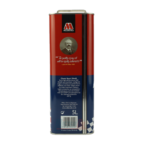 Millers Oil Classic Sport Pistoneeze - 2