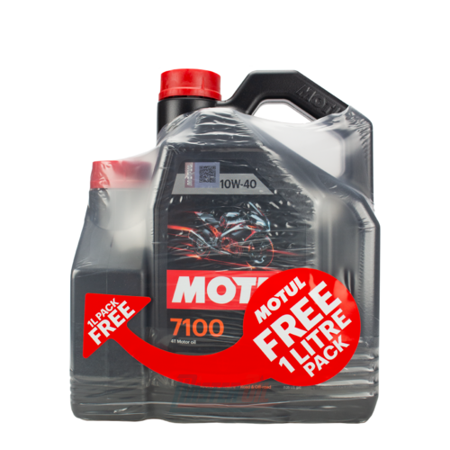 PROMO - Motul 7100 4T 10W40 4+1L FREE - 3