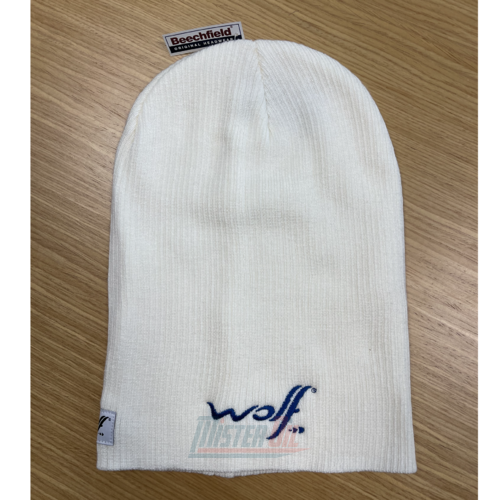 Wolf Beanie White
